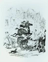 Turpins (1705-39) Flucht durch Edmonton